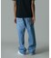 EMBROIDERED DENIM PANTS