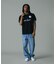 EMBROIDERED DENIM PANTS