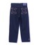 EMBROIDERED DENIM PANTS