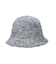 MELANGE KNIT BUCKET HAT