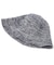 MELANGE KNIT BUCKET HAT