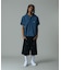 MELANGE PLAID S/S SHIRT
