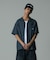 MELANGE PLAID S/S SHIRT