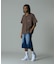 MELANGE PLAID S/S SHIRT