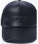 FAUX LEATHER MESH CAP