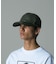 FAUX LEATHER MESH CAP