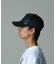 FAUX LEATHER MESH CAP