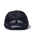 FAUX LEATHER MESH CAP