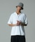 STRIPED KNIT POLO SHIRT