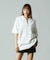 STRIPED KNIT POLO SHIRT