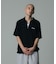 STRIPED KNIT POLO SHIRT