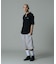 STRIPED KNIT POLO SHIRT