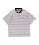 STRIPE ZIP POLO SHIRT
