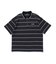 STRIPE ZIP POLO SHIRT