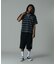 STRIPE ZIP POLO SHIRT
