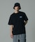 SPRAY PRINTED S/S TEE