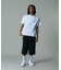 SPRAY PRINTED S/S TEE