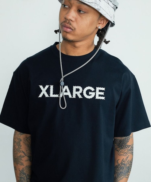 RHINESTONE LOGO S/S TEE｜エクストララージの通販｜&mall（アンド