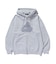 WASHED SLANTED OG ZIP HOODED SWEATSHIRT