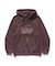 WASHED SLANTED OG ZIP HOODED SWEATSHIRT