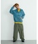 WASHED SLANTED OG ZIP HOODED SWEATSHIRT