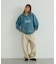 WASHED SLANTED OG ZIP HOODED SWEATSHIRT