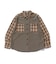 PLAID PANEL L/S SHIRT