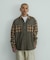 PLAID PANEL L/S SHIRT