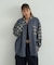 PLAID PANEL L/S SHIRT