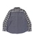 PLAID PANEL L/S SHIRT