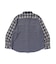 PLAID PANEL L/S SHIRT