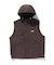 NYLON HOODED VEST