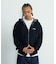 DOUBLE LAYERED ZIP HOODED SWEATSHIRT