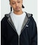 DOUBLE LAYERED ZIP HOODED SWEATSHIRT