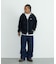 DOUBLE LAYERED ZIP HOODED SWEATSHIRT