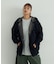 DOUBLE LAYERED ZIP HOODED SWEATSHIRT