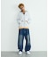 DOUBLE LAYERED ZIP HOODED SWEATSHIRT