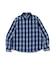 OVERDYED OMBRE CHECK SHIRT