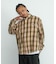 OVERDYED OMBRE CHECK SHIRT