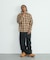 OVERDYED OMBRE CHECK SHIRT