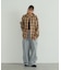 OVERDYED OMBRE CHECK SHIRT