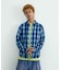OVERDYED OMBRE CHECK SHIRT