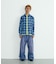 OVERDYED OMBRE CHECK SHIRT