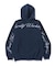 CURSIVE ZIP UP HOODED SWEATSHIRT