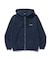 CURSIVE ZIP UP HOODED SWEATSHIRT
