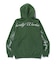 CURSIVE ZIP UP HOODED SWEATSHIRT