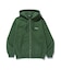 CURSIVE ZIP UP HOODED SWEATSHIRT