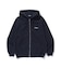 CURSIVE ZIP UP HOODED SWEATSHIRT