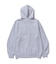 CURSIVE ZIP UP HOODED SWEATSHIRT