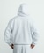 CURSIVE ZIP UP HOODED SWEATSHIRT